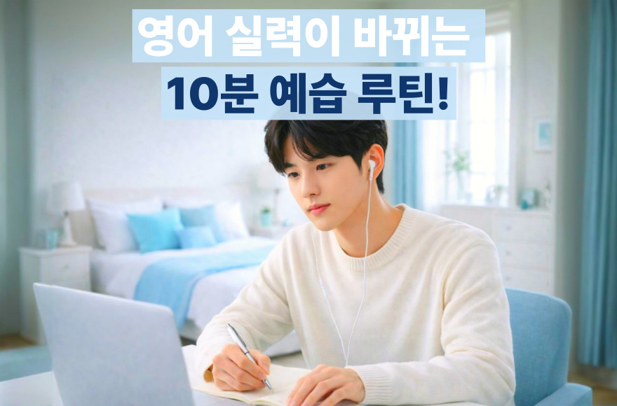 화상영어 효과 2배 높이는 10분 예습, 수업 전 반드시 해야 할 3단계 루틴