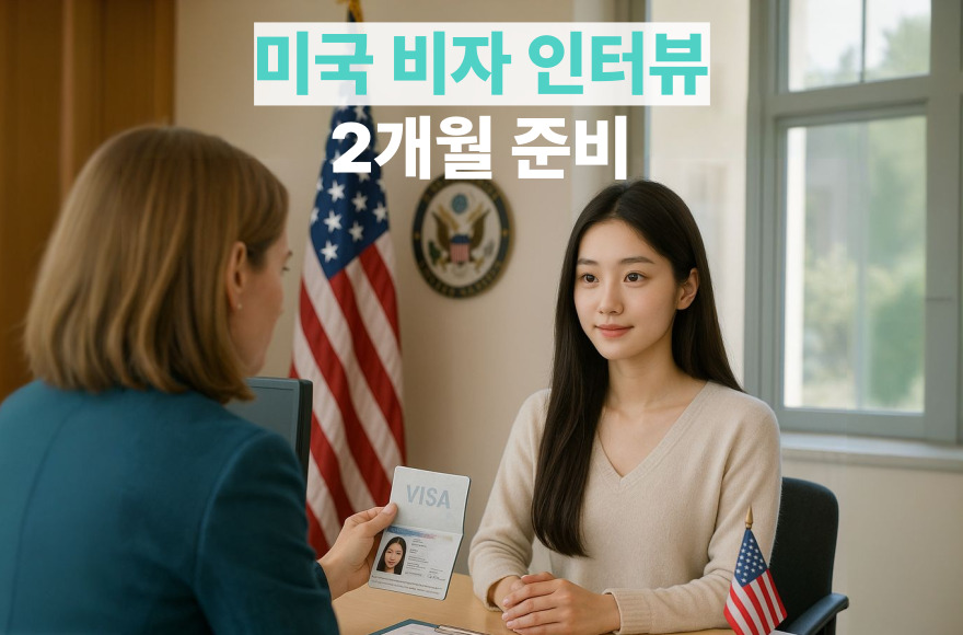 미국 비자 인터뷰 합격 후기와 2개월 준비 전략