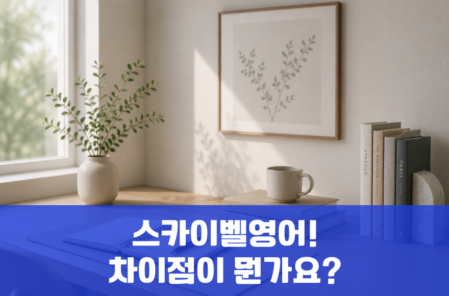 스카이벨 화상영어, 진짜 차별점은 무엇일까?