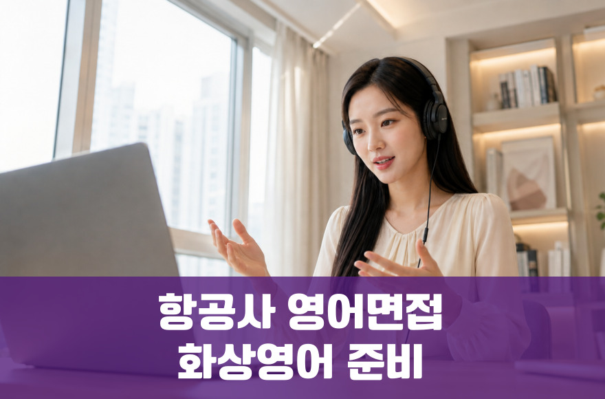 승무원(항공사) 영어면접: 화상영어 준비법과 실전 질문 연습 노하우
