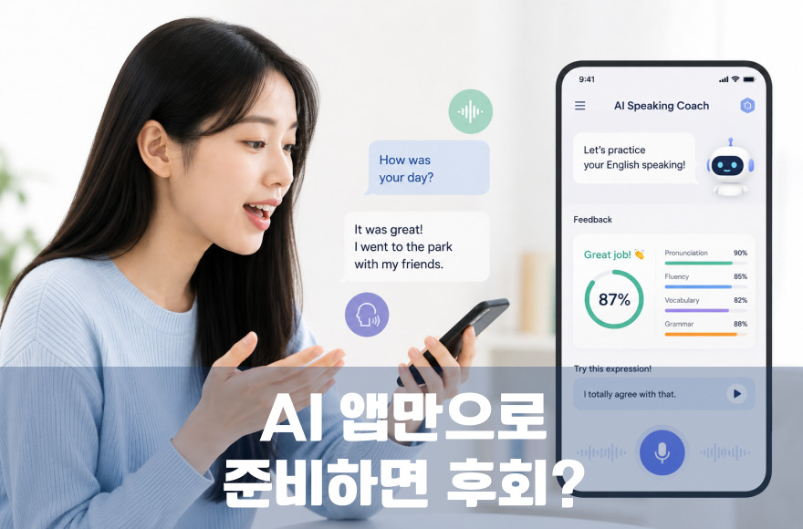 아이엘츠 스피킹, AI 앱만으로 준비하면 후회하는 7가지 순간