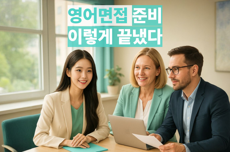8회 수업으로 해외 기업 합격한 영어면접 준비 후기