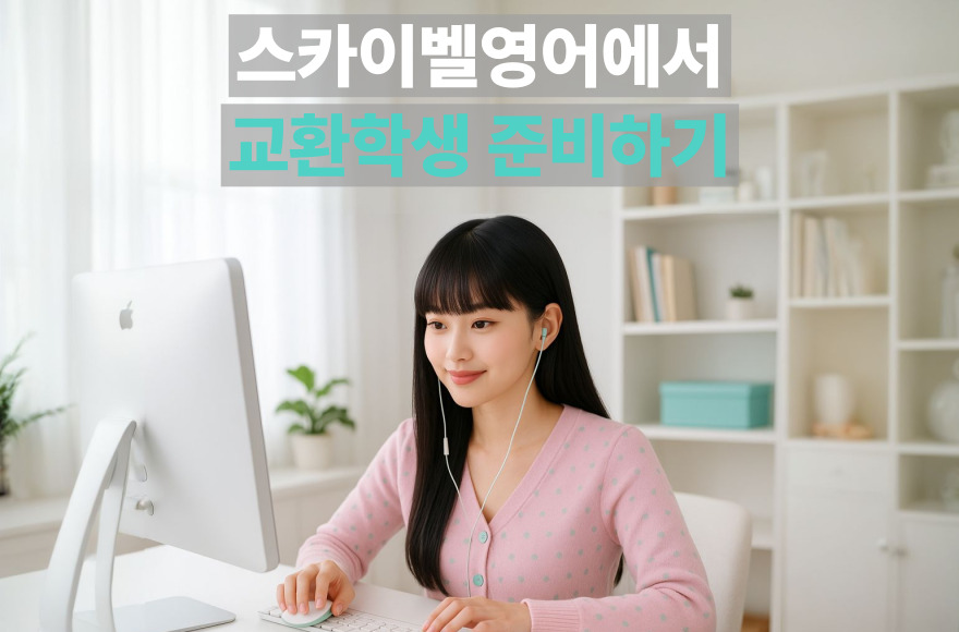 스카이벨영어 화상영어 후기, 교환학생 준비 중 4개월 만에 영어회화 자신감 잡은 L님의 변화