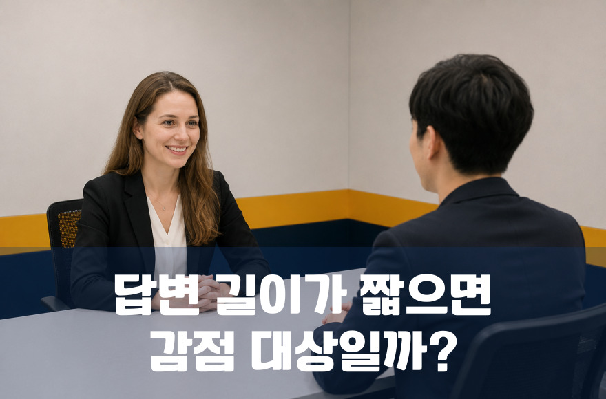 IELTS 스피킹 답변 길이, 짧으면 감점 대상일까? 2026년 최신 가이드